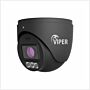 6MP Fixed Smart Dual-Illumination Active Deterrent Turret Camera with Red & Blue Light Warning (Grey Housing)