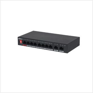 10-Port Unmanaged Desktop Switch with 8-Port PoE, PFS3010-8ET-96-V2