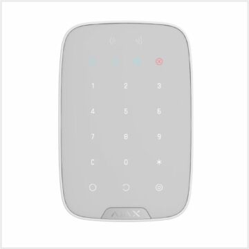 Ajax KeyPad Plus with RFID reader, 26101.83.WH1