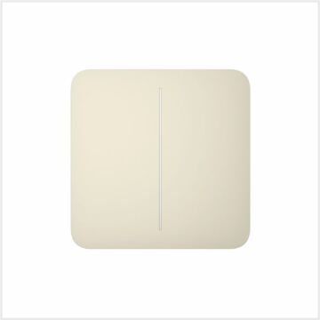 Ajax SoloButton 2-Gang 55 Ivory, 46018.144.IV