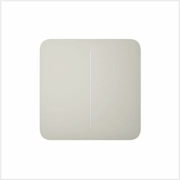 Ajax SoloButton 2-Gang 55 Oyster, 46020.144.OY