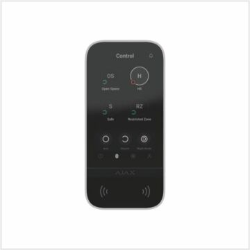 Ajax KeyPad TouchScreen (8EU) ASP, 58455.148.WH1