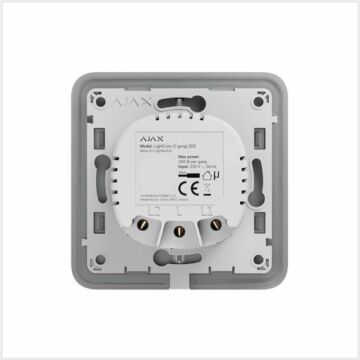 Ajax LightCore 2-gang 55 8EU, 63115.142.NC
