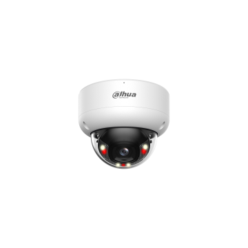 Dahua 6MP Smart Dual Light Vandal-proof Dome Camera with 3.6mm Fixed Lens., DH-IPC-HDBW3649EP-S-IL-0360B