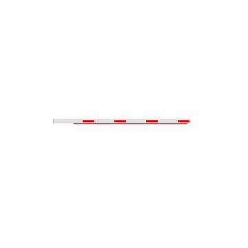 4m Aluminum Boom Gate Arm with LED Light Strip., IPMECD-0262-M40