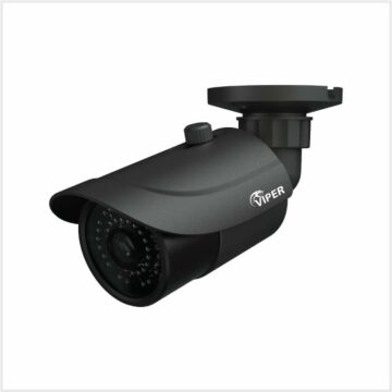 4K/8MP Viper IP Fixed Lens Bullet Camera with Audio (Grey), BULLETVIP4K-FG-A