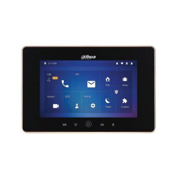 Dahua 7 inch TFT Touch Screen Black, DHI-VTH5221D-S2
