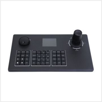 Viper PTZ Network Keyboard with Joystick Control & 3” TFT Screen, VIP-IPKEYBOARD-S2