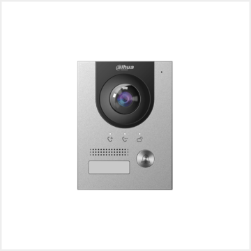 Dahua 2MP Non Issue Card Touchless 4-CH IP55 IK07 IP Villa Door Station, DHI-VTO2201F-P