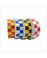 RapiDetect Reflective Chequered Sticker for Security Tower, RAPIDETEC-STICKERS