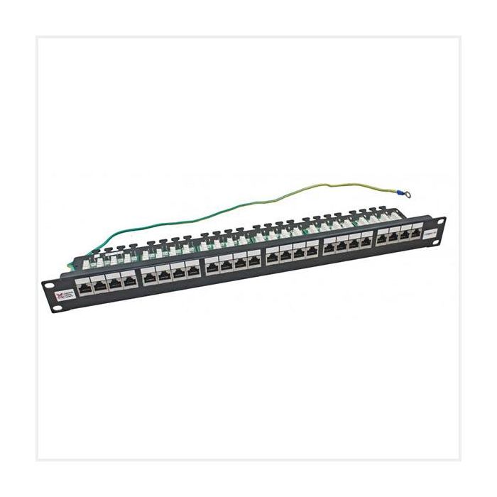 Connectix Cat6a 20/20 24 Way UTP RJ45 Panel main product photo