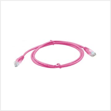 Connectix Cat5e 2m Booted Patch Lead Pink, 003-3NB4-020-20C