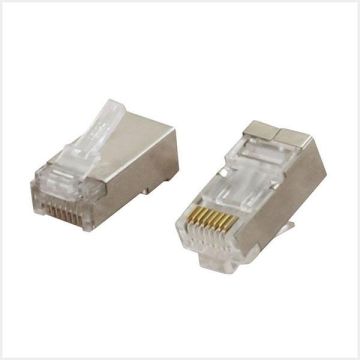 Connectix Cat6a FTP Plug for Solid cable, 006-004-001-10