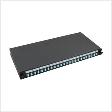 Connectix LC M/M 4 way Loaded Patch Panel, 009-022-040-02