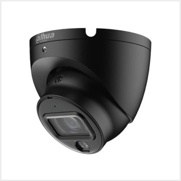 Dahua 6MP Entry Smart Dual Light Fixed-focal Eyeball Network Camera Black, DH-IPC-HDW1639TP-A-IL-0280B-S6-Black