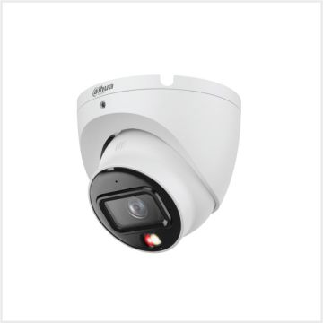 Dahua 8MP Entry Smart Dual Light Fixed-focal Eyeball Network Camera Black, DH-IPC-HDW1839TP-A-IL-0280B-S6G