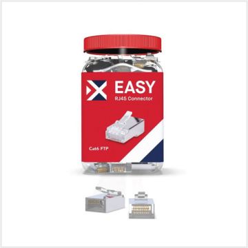 Connectix Cat6 FTP RJ45 Easy Plugs, EZ-C6-FTP