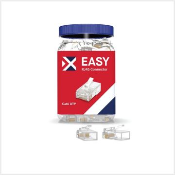 EZ-CAT6-UTP Puh Crimp 100pcs Tub, EZ-CAT6-UTP