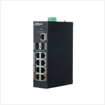 Dahua 11-Port Gigabit Switch with 8-Port PoE (Unmanaged), DH-PFS3211-8GT-120-V2