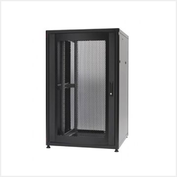 Connectix RackyRax Floor Standing Server Cabinet 45u Mesh Door, RR-F6-45-M