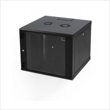 Connectix RackyRax Wall Mounting Cabinet 15U c/w Inset Glass Door, RR-W5-15-G