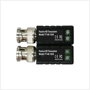 Titus 1 Channel Passive Video Balun Twin Pack, TD-TT-4K-105A